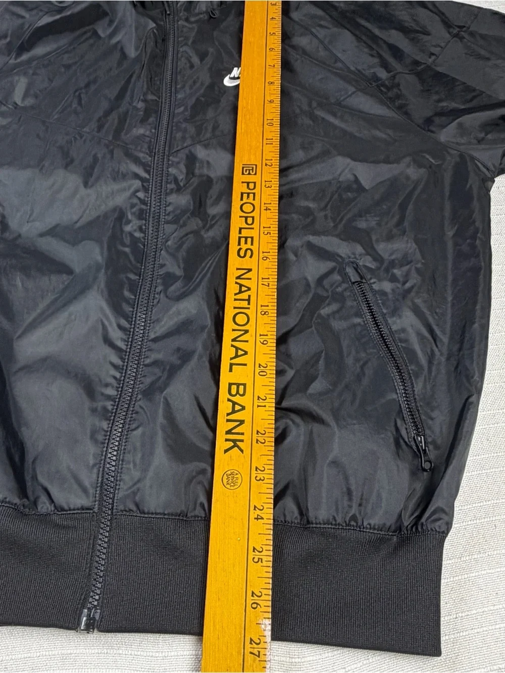 Nike Windrunner Full Zip Hooded Jacket Black Men's Size Small